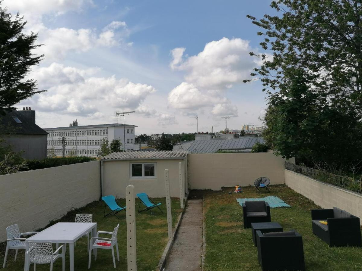 Appartement 3 Chambres - Parking - Wifi - Buanderie - Jardin Брест Экстерьер фото